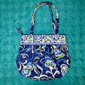 VERA BRADLEY Mediterranean Blue Medium Shoulderbag